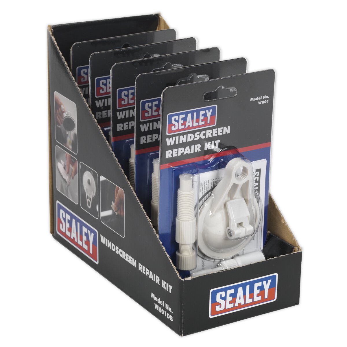 Windscreen Repair Kit Display Box of 5