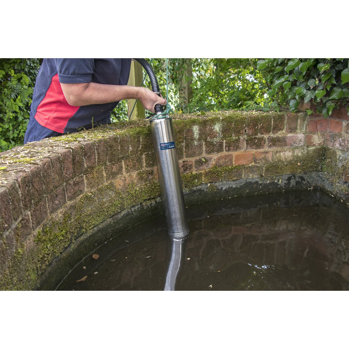 Borehole/Deep Well Pump 55m Head 9 Stage 230V