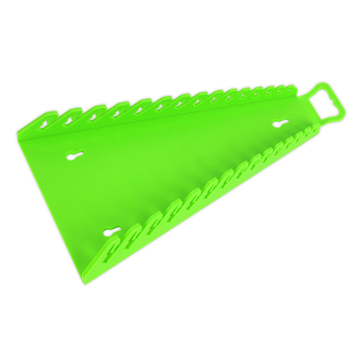Reverse Spanner Rack Capacity 15 Spanners Hi-Vis Green