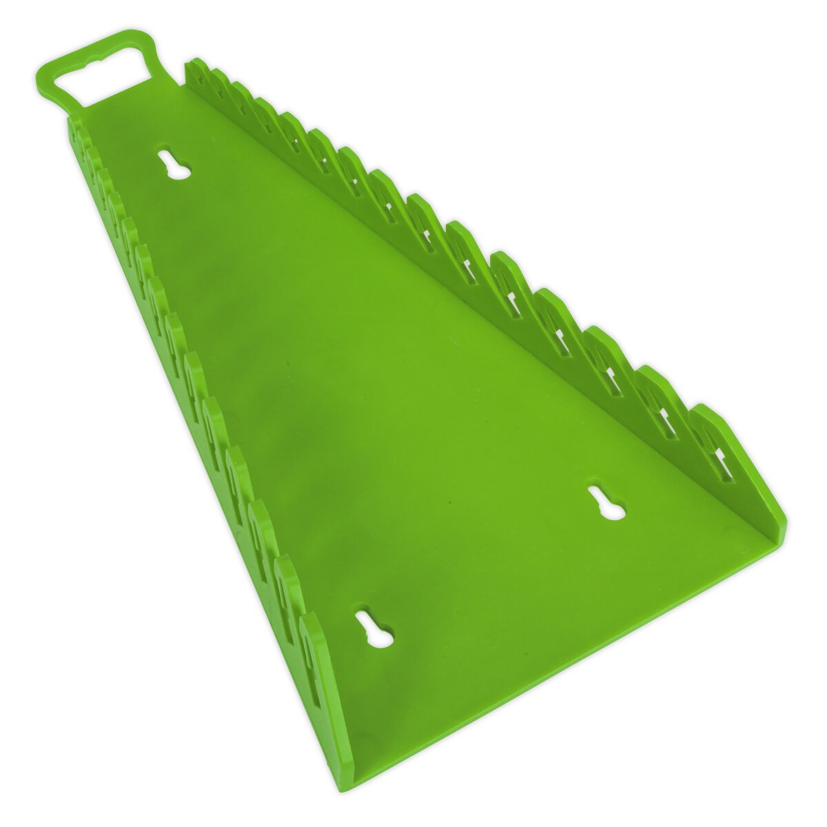 Reverse Spanner Rack Capacity 15 Spanners Hi-Vis Green