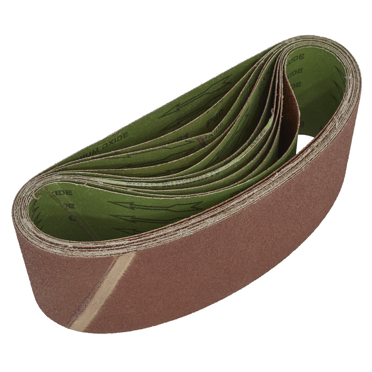 Sanding Belt 100 x 610mm 80Grit - Pack of 10
