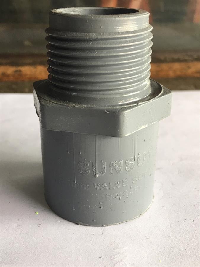 PVC FITTING VALVE SOCKET 1''