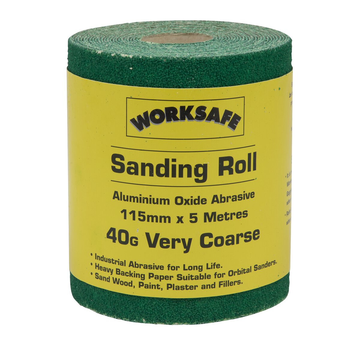Production Sanding Roll 115mm x 5m - Extra Coarse 40Grit
