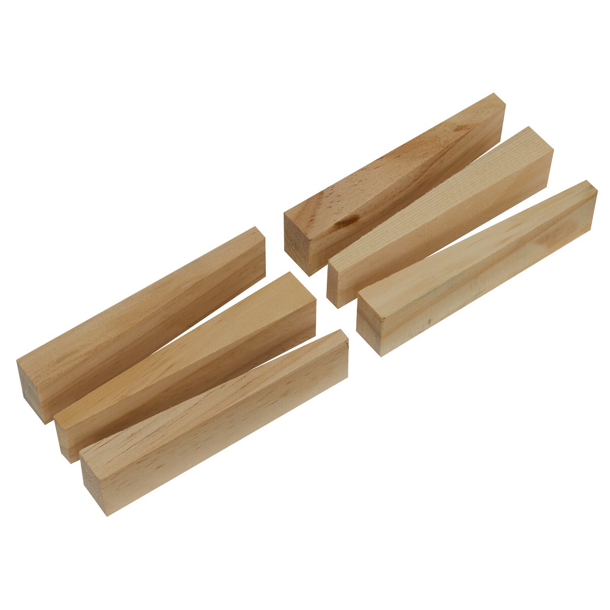 Wooden Wedge Kit 6pc
