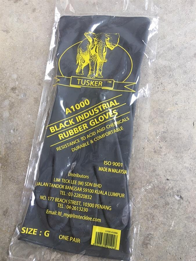 Rubber Hand Glove Industrial