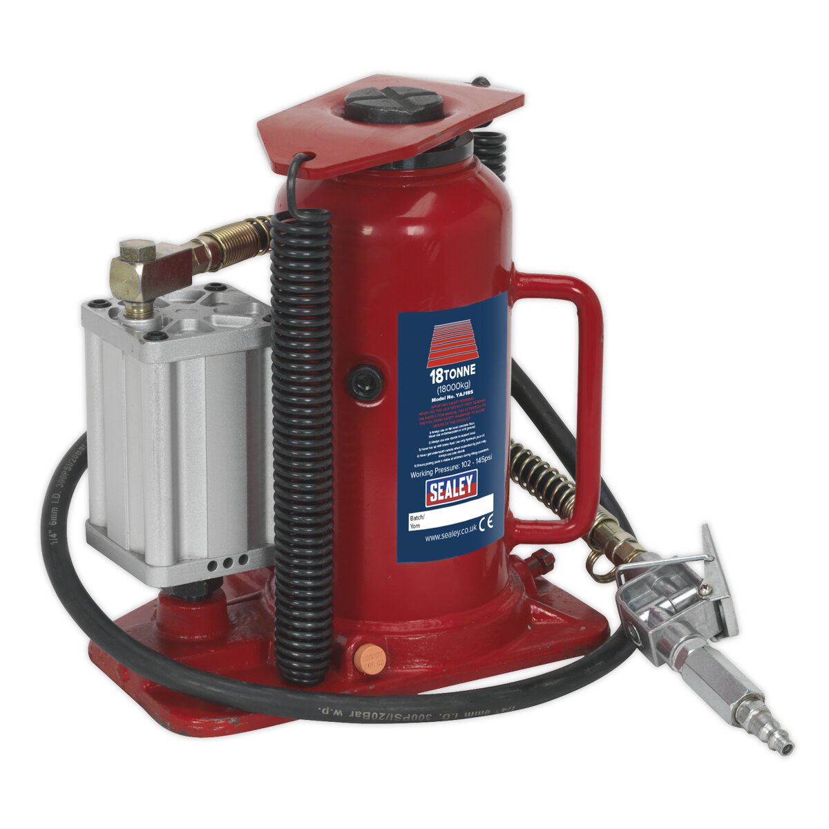 Air Operated Bottle Jack 18tonne