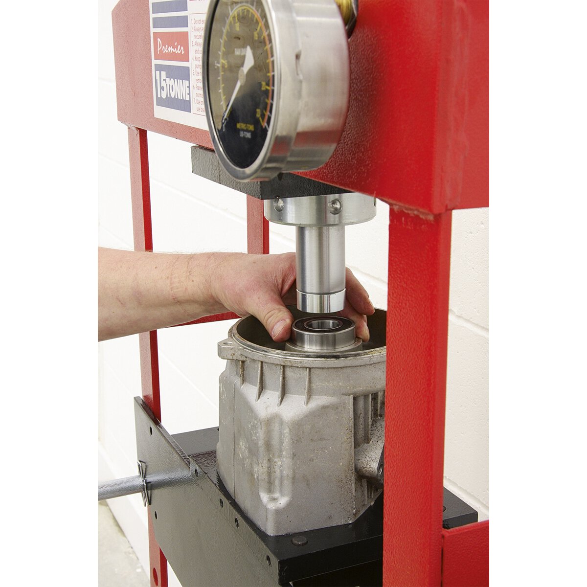 Hydraulic Press Premier 15tonne Floor Type with Foot Pedal
