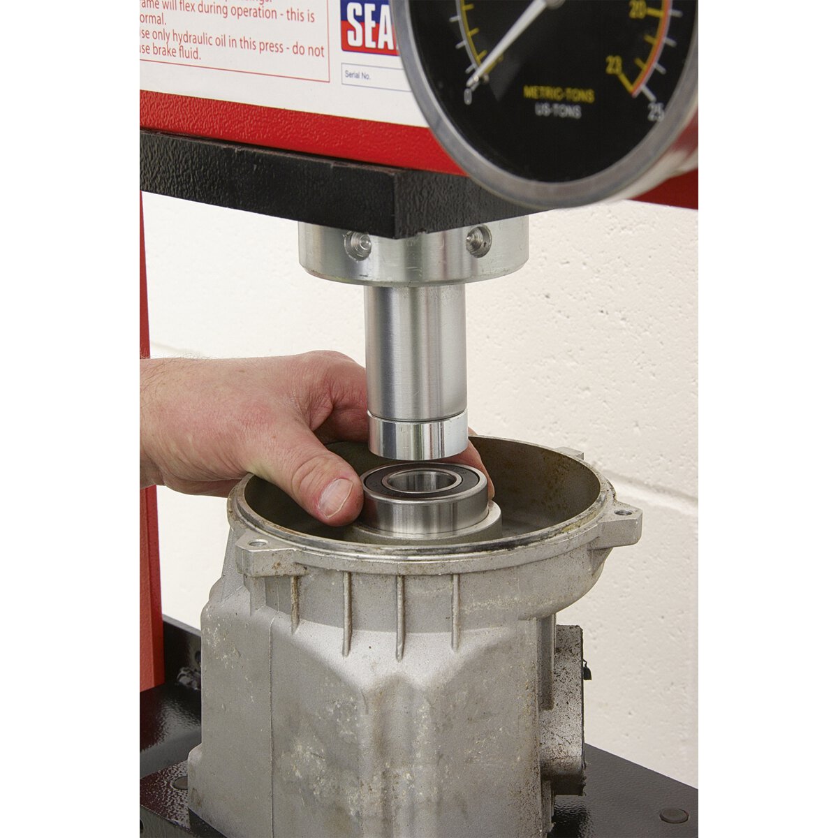 Hydraulic Press Premier 15tonne Floor Type with Foot Pedal