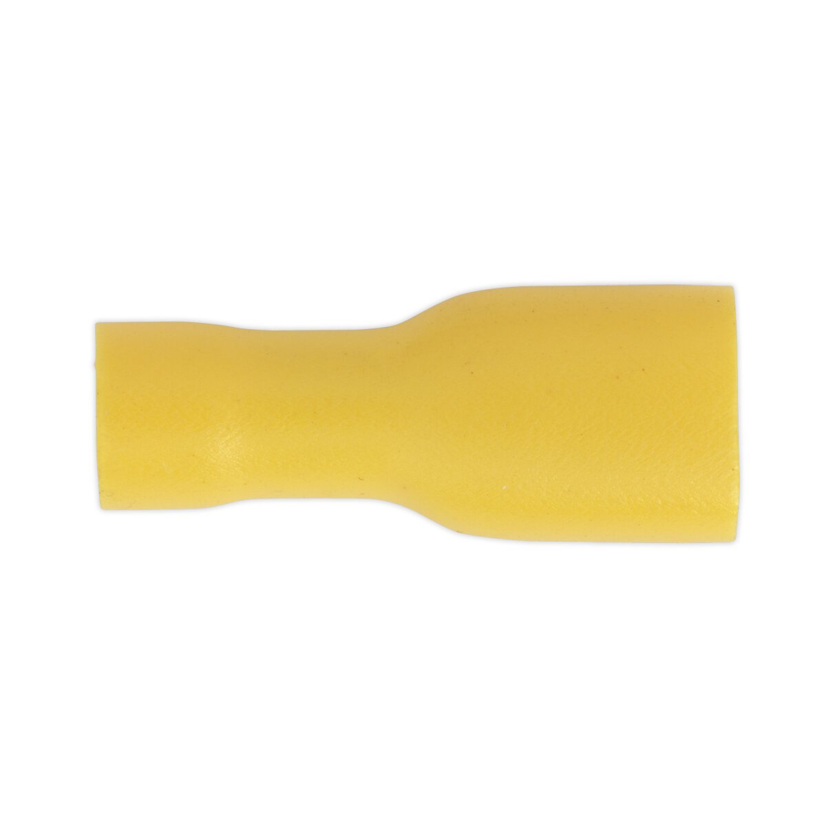 Fully Insulated Terminal 6.3mm Female Yellow Pack of 100