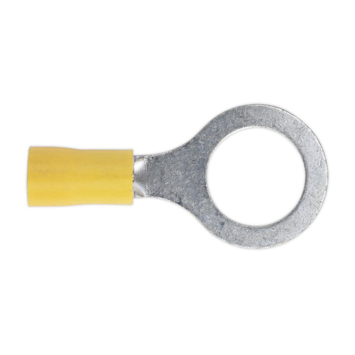 Easy-Entry Ring Terminal Ø13mm (1/2") Yellow Pack of 100