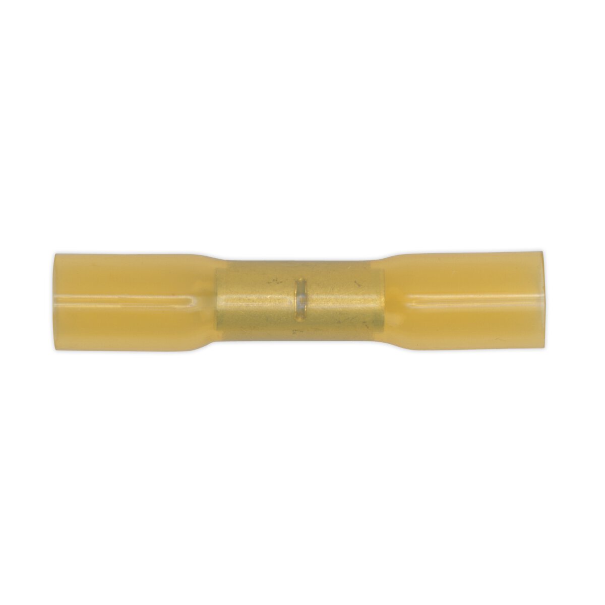 Heat Shrink Butt Connector Terminal Ø6.8mm Yellow Pack of 50