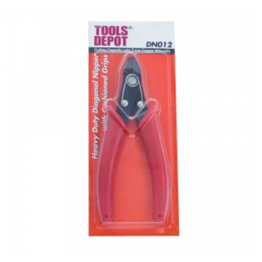 HEAVY DUTY DIAGONAL NIPPER WITH CUSHON GRIPS