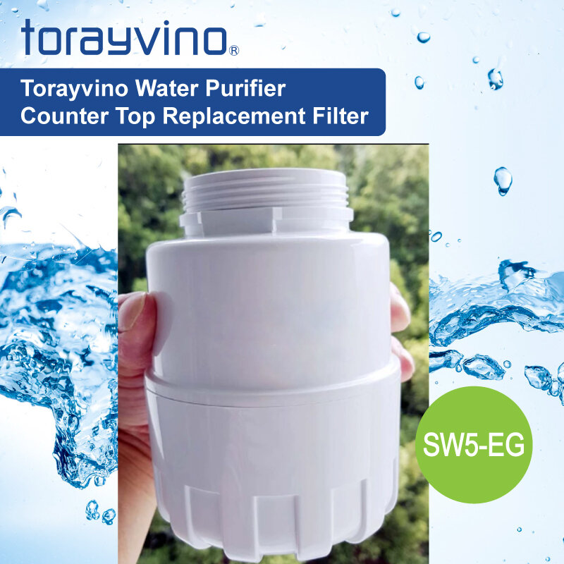 Torayvino Water Purifier Counter Top Replacement Filter (For SW5-EG ...