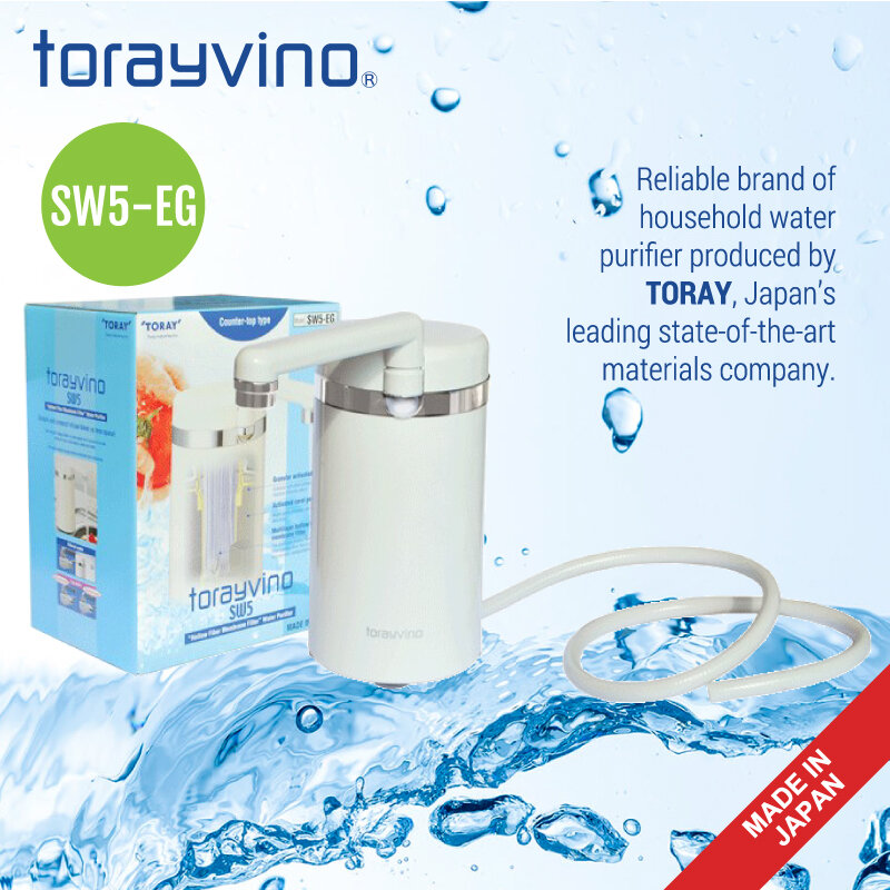 Torayvino Water Purifier Counter Top Type