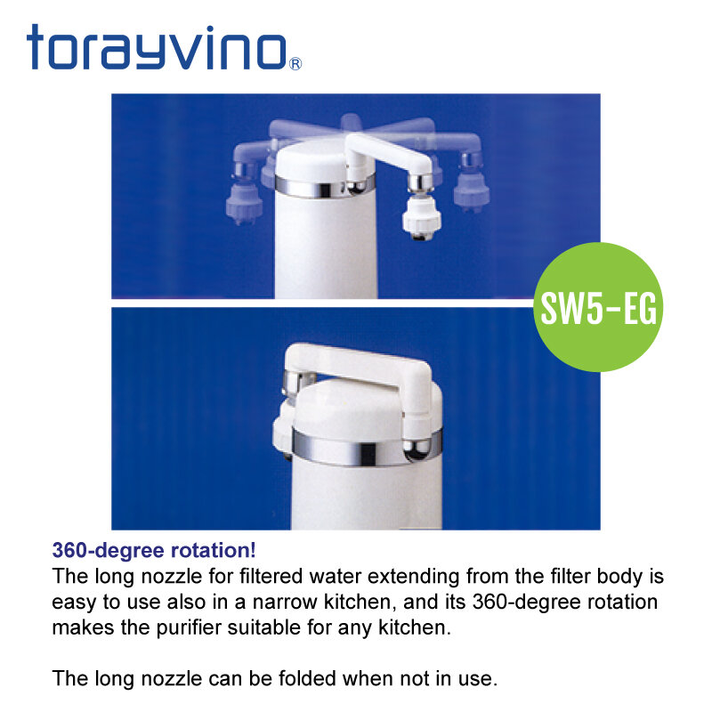 Torayvino Water Purifier Counter Top Type