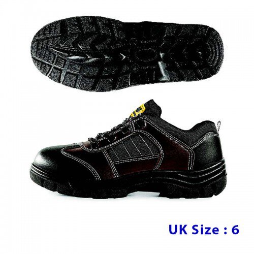 Sport Type Laced Safety Shoe - Low Cut (UK6)
