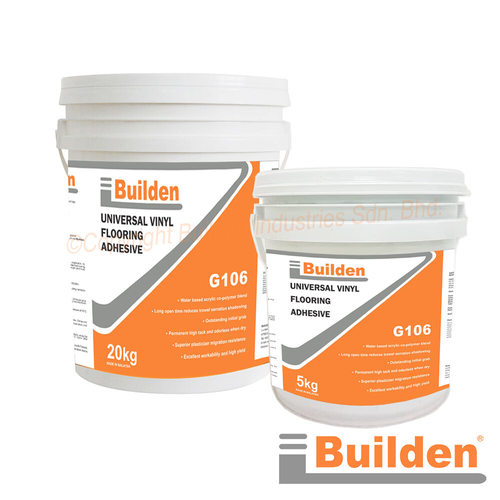 Builden G106 Universal Vinyl Flooring Adhesive