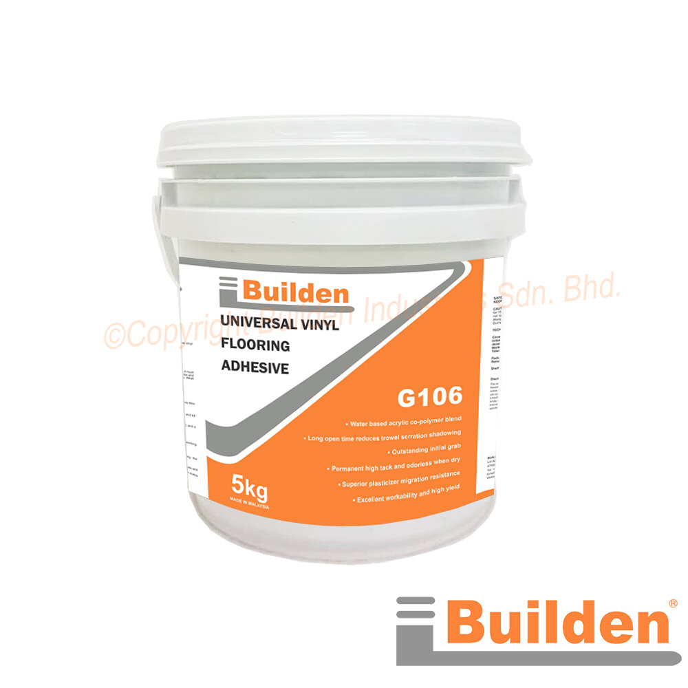 Builden G106 Universal Vinyl Flooring Adhesive Building Materials Online