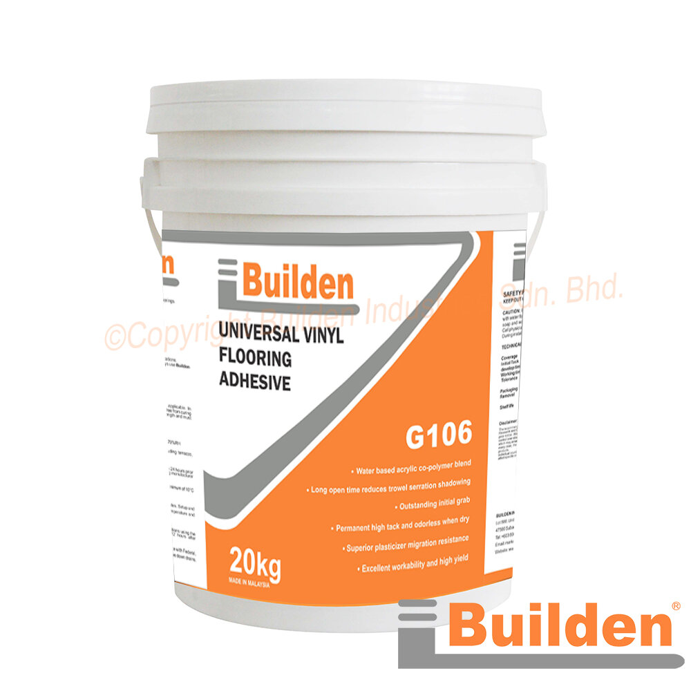 Builden G106 Universal Vinyl Flooring Adhesive