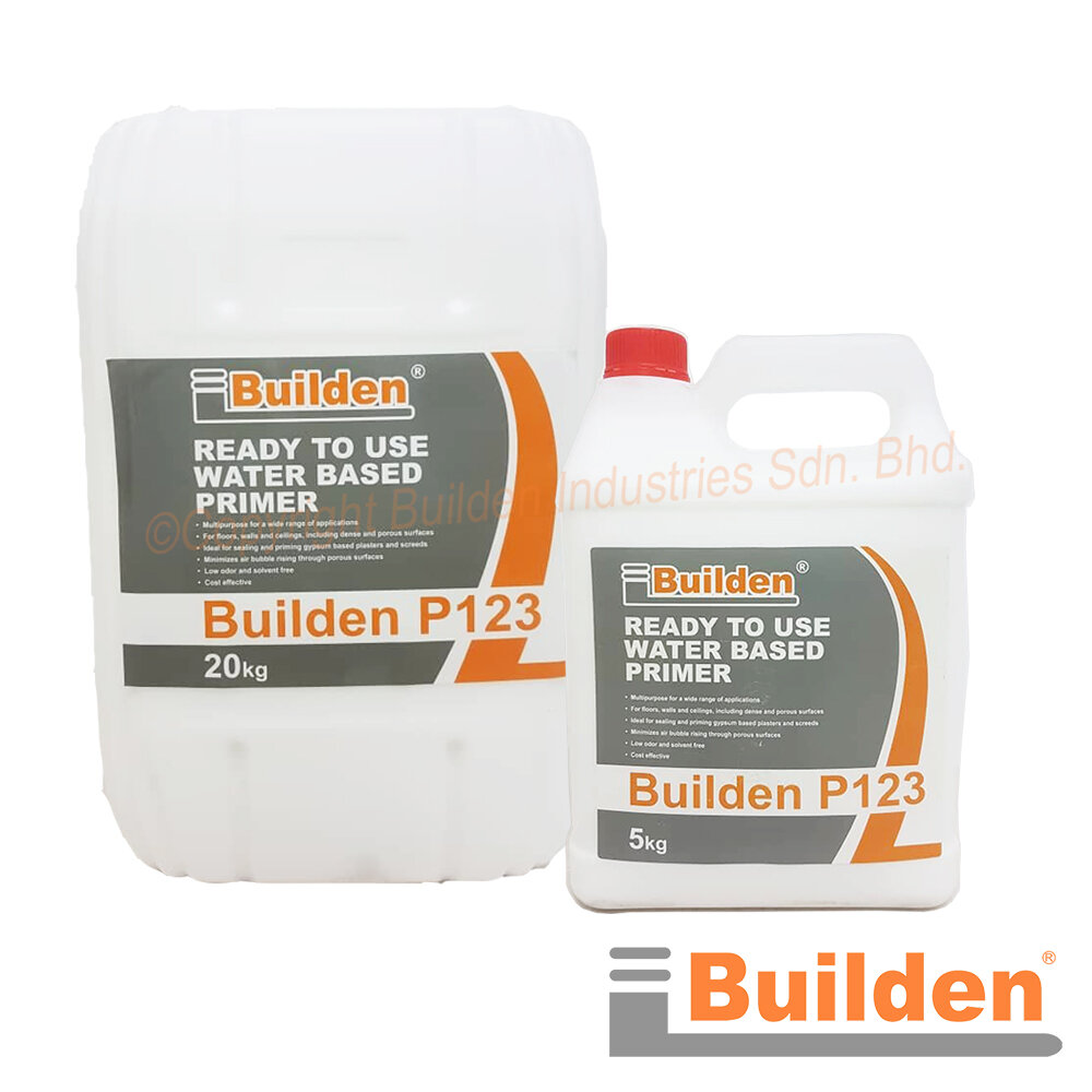 Builden P123 Ready to Use Water Based Primer