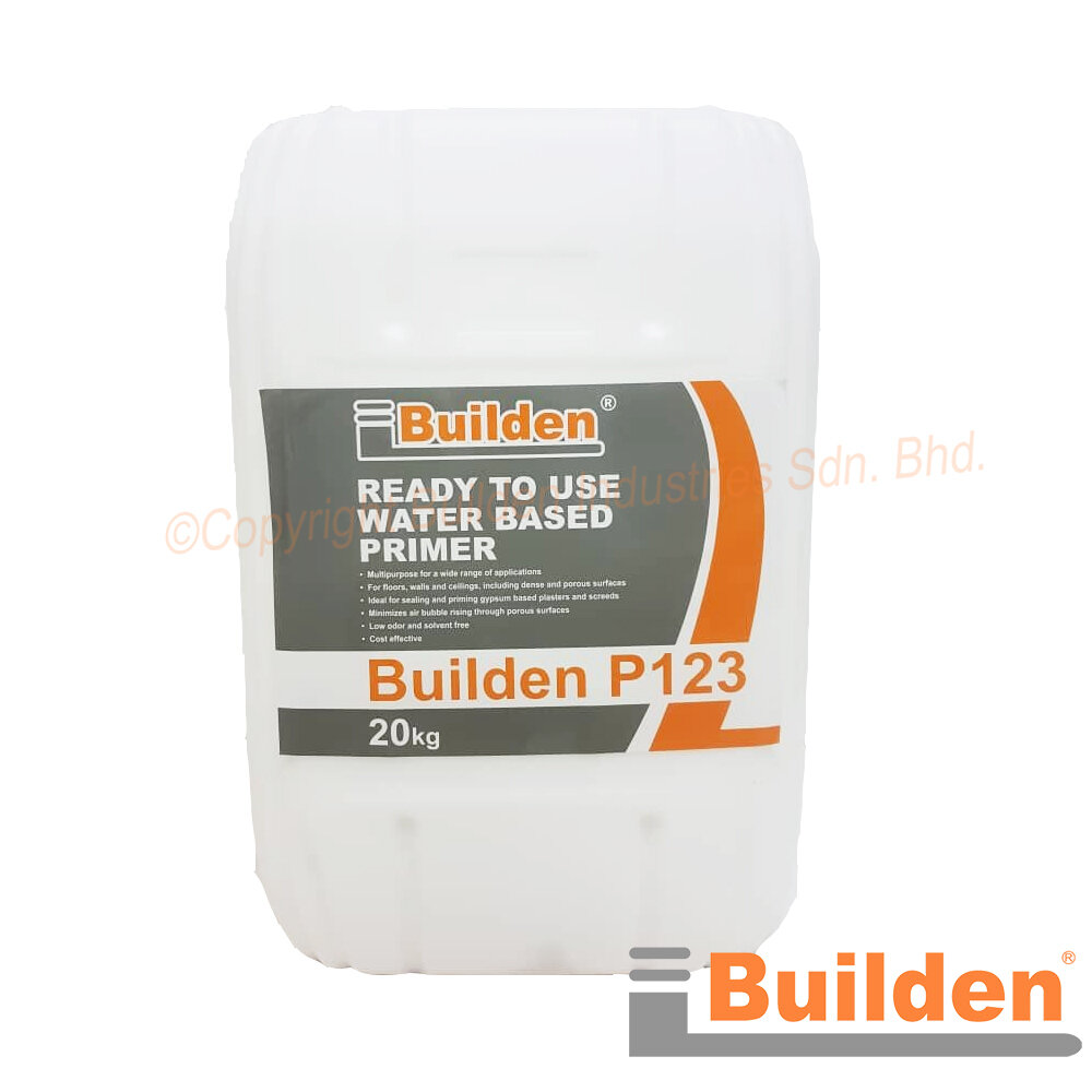 Builden P123 Ready to Use Water Based Primer