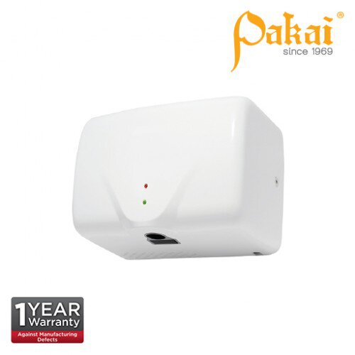 Pakai Automatic High Speed Hand Dryer in White ABS Casing with UV Sterilization Light PK-HD-2803K