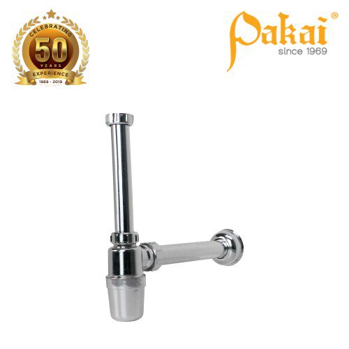 Pakai Chrome Plated ABS Bottle Trap PK-A307