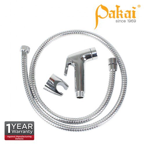 Pakai Chrome Plated ABS Hand Spray Bidet Set PK-A524