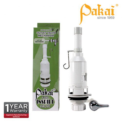 Pakai Inspire Single Flush Lever Handle Outlet Valve 50mm PK-F200-BX50