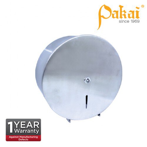 Pakai Stainless Steel Jumbo Roll Tissue Dispenser PK-SSJRD-R01