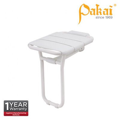 Pakai Wall Mount Swing Up Shower Seat with Floor Support PK-BF-8905