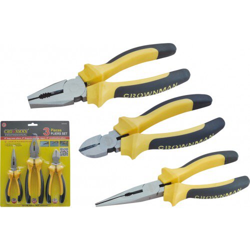 Crownman 3 Piece Set German Type Pliers
