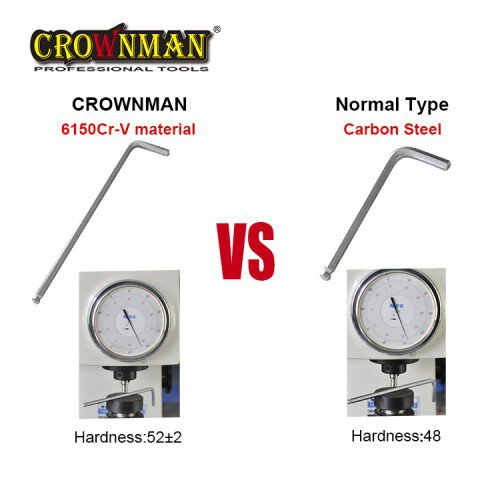 Crownman 9PCS/SET Hex Key Wrench