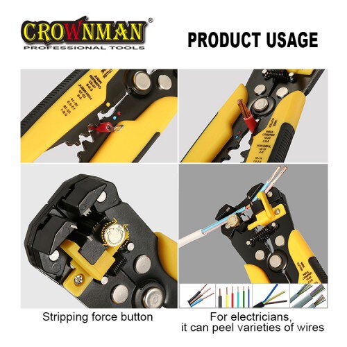 Crownman Heavy Duty Automatic Wire Stripping