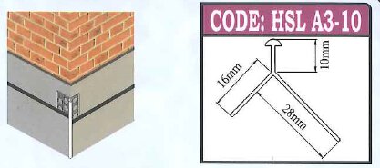 Corner Bead Round Edge -A3-10