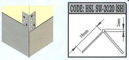 Corner Bead Skim Coat Wall Angle-SW2020(SH)