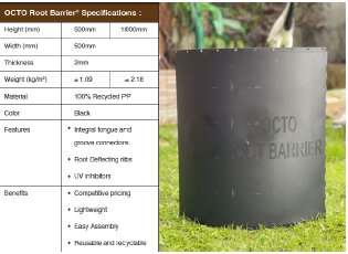 OCTO Roof Barrier 1000mm