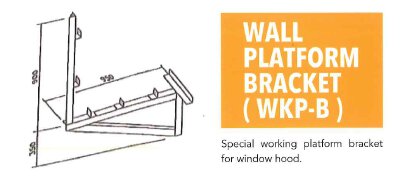 Wall Platform Bracket (WKP-B)