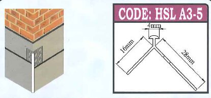 Corner Bead Round Edge - A3-5