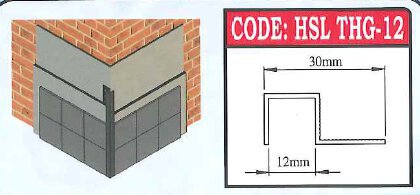 Corner Bead Square Edge Profile- THG12