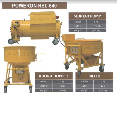 MORTAR PUMP SYSTEM