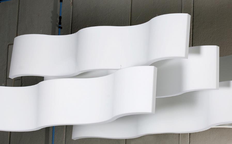 Ribbon Acoustic Baffle