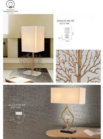 Decorative Lighting - QILS - 2 - PL100/PL101/PL102 & PL103