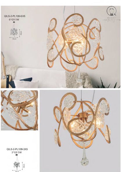 Decorative Lighting - QILS - 2 - PL108 & PL109