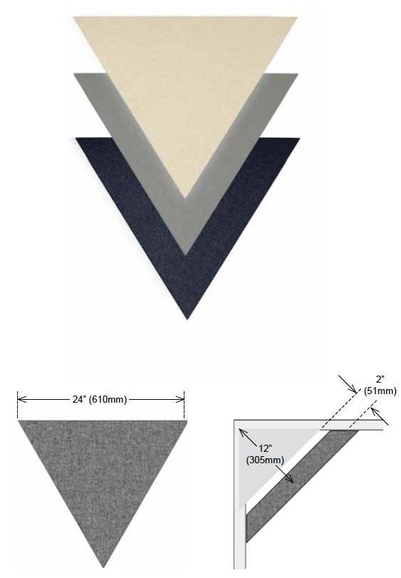 Prima Acoustics Cumulus Triangle