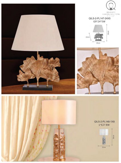 Decorative Lighting - QILS - 2 - PL146/PL147 & PL148