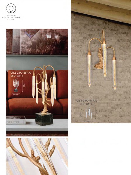Decorative Lighting - QILS - 2 - PL156 & PL157