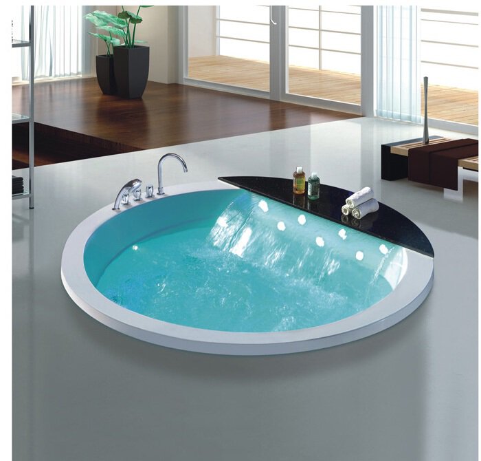 Built-In Massage Bath Tub