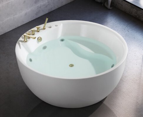 CornerMassage Bathtub