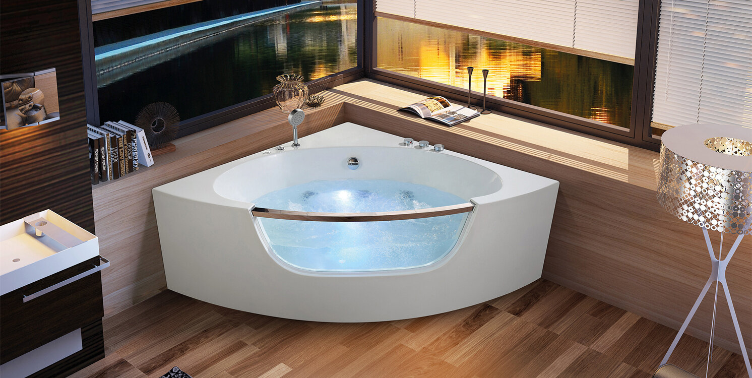 CornerMassage Bathtub